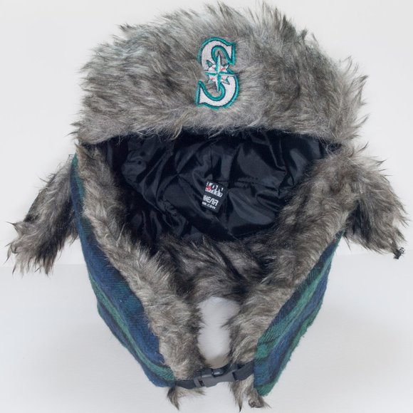 melonwear Other - Seattle Mariner's Trapper Hat *Flawed*